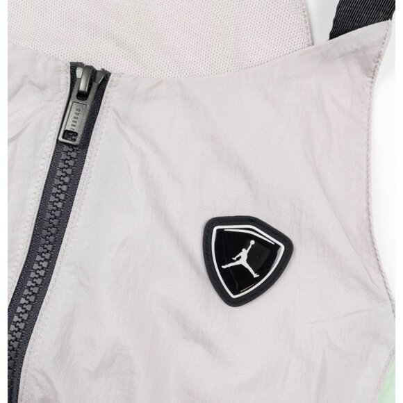 Jordan Utility Flight Dress Womens Small Gray Neon Belted Buckle Snap CV7605-055 - Picture 9 of 15